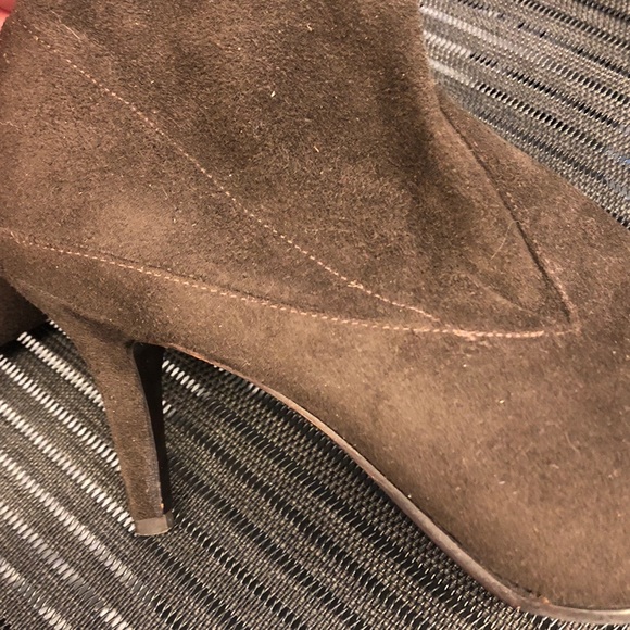 ANTONIO MELANI KNEE HIGH SIDE 1/2 ZIP HEEL BOOT - Picture 6 of 8